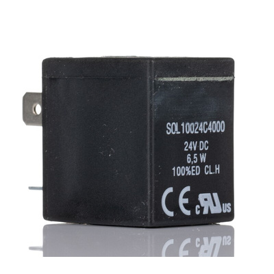 RS PRO 24 V dc Solenoid Valve Coil