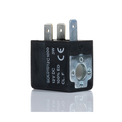 RS PRO 12 V dc Solenoid Valve Coil