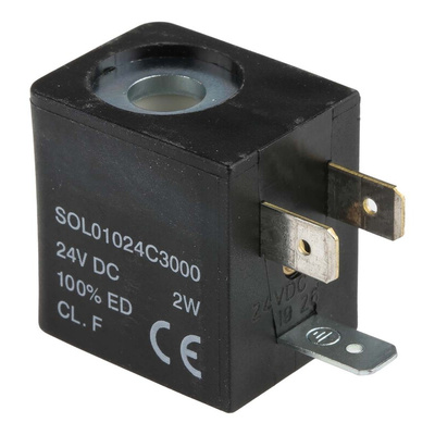RS PRO 24 V dc Solenoid Valve Coil