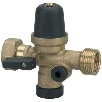 Watts Pressure Reducing Valve, 3/4 in Free union nut