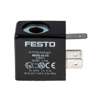 Festo Series MSFG 24 V dc Solenoid Valve Coil
