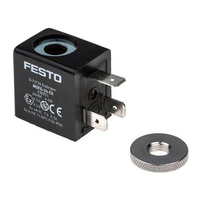 Festo Series MSFG 24 V dc Solenoid Valve Coil