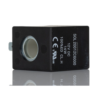 RS PRO 12 V dc Solenoid Valve Coil