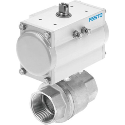 Festo Ball type Pneumatic Actuated Valve 1/2in, 25 bar