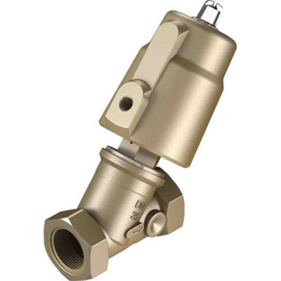 Festo Angle Seat type Pneumatic Actuated Valve, G 1/8in to NPT 1in, 10 bar
