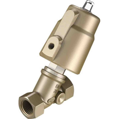Festo Angle Seat type Pneumatic Actuated Valve, G 1/8in to G 3/4in, 10 bar