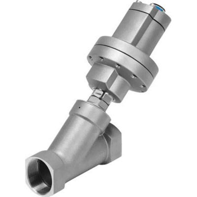 Festo Angle Seat type Pneumatic Actuated Valve, G 1/8in to NPT 2in, 10 bar