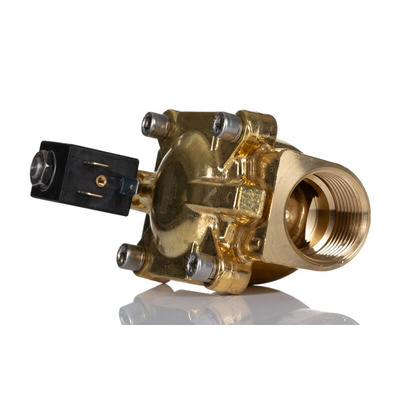 RS PRO Solenoid Valve, 2 port(s) , NC, 220 V, 2in