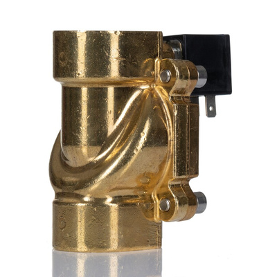 RS PRO Solenoid Valve, 2 port(s) , NC, 24 V, 1in