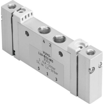 Directional Control Valve type Pneumatic Valve, Metric M7 to Metric M7, 10 bar