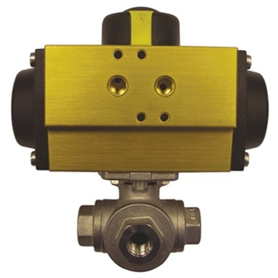 RS PRO Pneumatic Actuated Valve 3/4in, 1000 psi