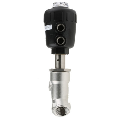 Burkert Angle type Pneumatic Actuated Valve, G 3/4in, 16 bar