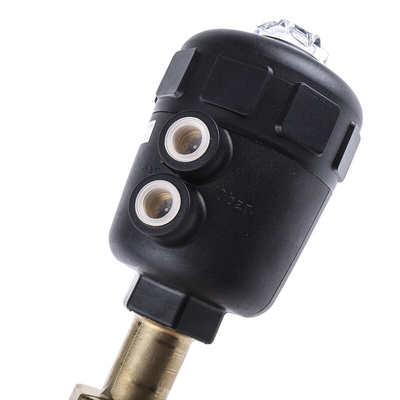 Burkert Angle type Pneumatic Actuated Valve, G 1-1/2in, 16 bar