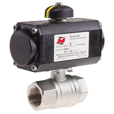 RS PRO Ball Valve type Pneumatic Actuated Valve 2in, 10 bar