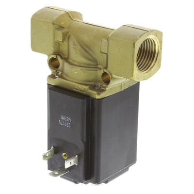 Burkert Solenoid Valve 078723, 2 port(s) , NC, 230 V ac, 1/2in