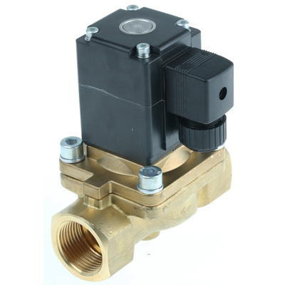 Burkert Solenoid Valve 078662, 2 port(s) , NC, 24 V ac/dc, 1in