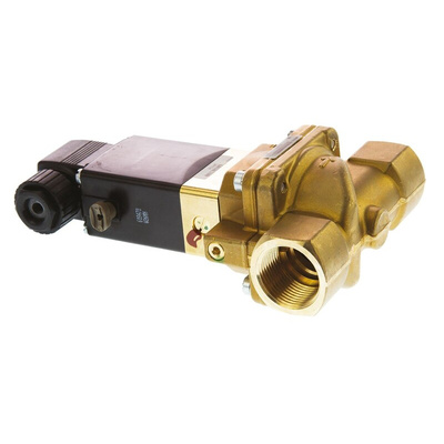 Burkert Solenoid Valve 134434, 2 port(s) , NC, 24 V dc, 3/4in