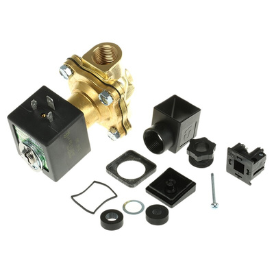 EMERSON – ASCO Solenoid Valve E210C034SCA2, 2 port(s) , NO, 24 V ac, 1/2in