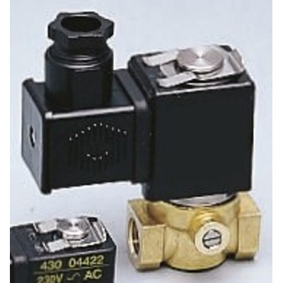 EMERSON – ASCO Solenoid Valve SCG256A404VMS 24DC, 2 port(s) , NC, 24 V dc, 1/4in