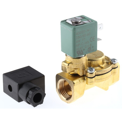 EMERSON – ASCO Solenoid Valve SCE238C002 230/50, 2 port(s) , NC, 230 V ac, 1/2in