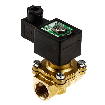EMERSON – ASCO Solenoid Valve E210D095SCA2, 2 port(s) , NC, 24 V ac, 3/4in