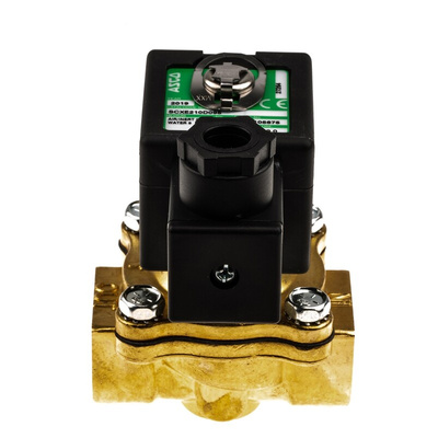EMERSON – ASCO Solenoid Valve E210D095SCA2, 2 port(s) , NC, 24 V ac, 3/4in