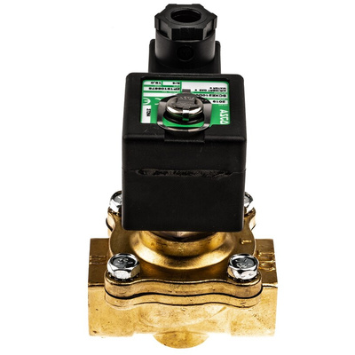 EMERSON – ASCO Solenoid Valve E210D095SCA2, 2 port(s) , NC, 24 V ac, 3/4in