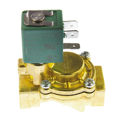 EMERSON – ASCO Solenoid Valve SCE238C002 24 DC, 2 port(s) , NC, 24 V dc, 1/2in