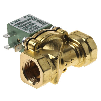 EMERSON – ASCO Solenoid Valve SCE238C002 24/50, 2 port(s) , NC, 24 V ac, 1/2in