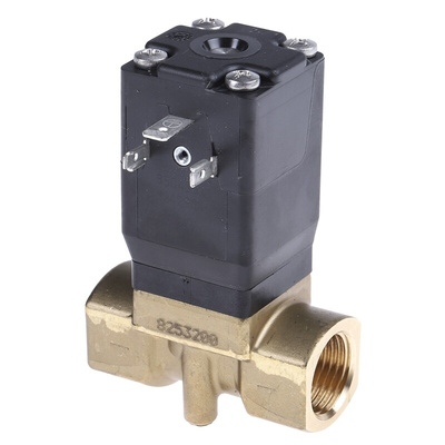 Buschjost Solenoid Valve 8253200.8001.02400, 2 port(s) , NC, 24 V dc, 1/2in