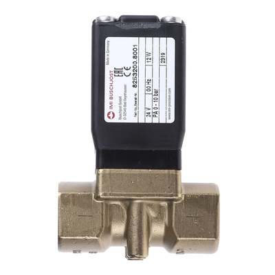Buschjost Solenoid Valve 8253200.8001.02400, 2 port(s) , NC, 24 V dc, 1/2in