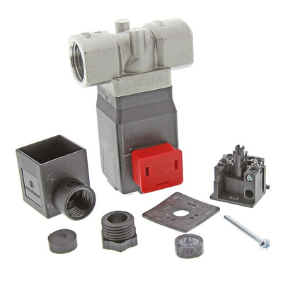 Buschjost Solenoid Valve 8256200.8001.02400, 2 port(s) , NC, 24 V dc, 1/2in