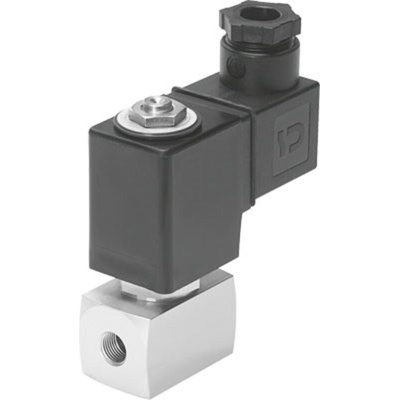 Festo Solenoid Valve VZWD-L-M22C-M-G14-60-V-1P4-4-R1, 2 port(s) , NC, 24 V dc, 1/4in