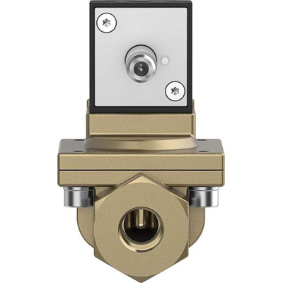 Festo Solenoid Valve MN1H-2-1-MS, 2 port(s) , NC, 230/110/24 V, 1in