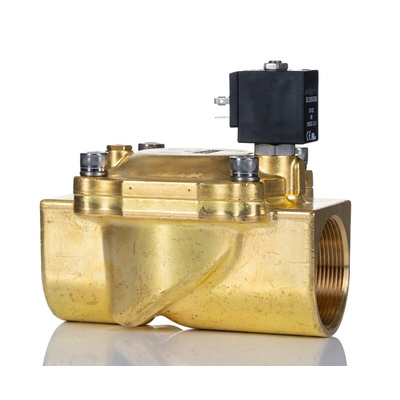 RS PRO Solenoid Valve, 2 port(s) , NC, 24 V, 2in