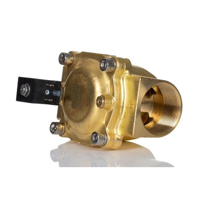 RS PRO Solenoid Valve, 2 port(s) , NC, 24 V, 2in