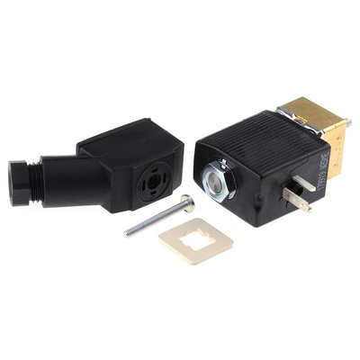 Burkert Solenoid Valve 134122, 2 port(s) , NC, 230 V ac