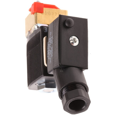 Burkert Solenoid Valve 134119, 2 port(s) , NC, 24 V dc