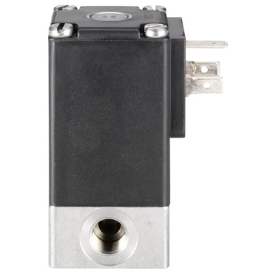 Burkert Solenoid Valve 143492, 2 port(s) , NO, 230 V ac, 1/4in