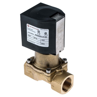 Buschjost Solenoid Valve 8254200.9151.02400, 2 port(s) , NC, 24 V dc, 1/2in