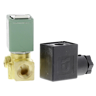 EMERSON – ASCO Solenoid Valve SCG256B404VMS.230/50, 2 port(s) , NC, 230 V ac, 1/4in