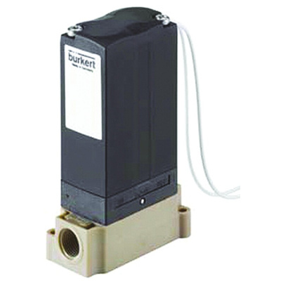 Burkert Solenoid Valve 241807, 2 port(s) , 24 V dc
