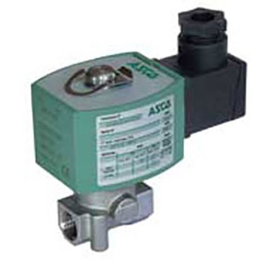 EMERSON – ASCO Solenoid Valve E262K232S1N01-24V 50HZ, 2 port(s) , NC, 24 V ac, 1/4in