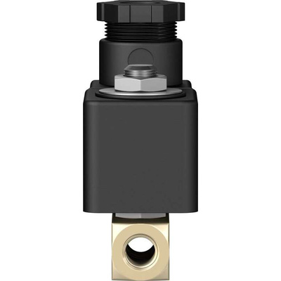 Festo Solenoid Valve VZWD-L-M22C-M-G18-10-V-1P4-50, 2 port(s) , NC, 24 V dc, 1/8in