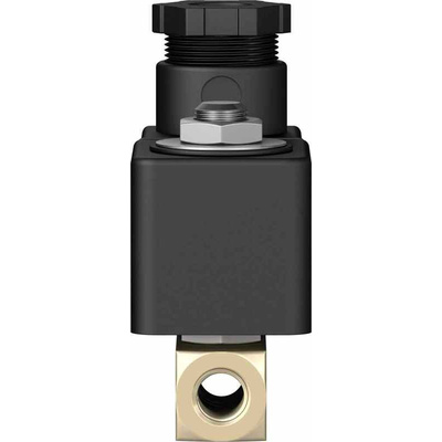 Festo Solenoid Valve VZWD-L-M22C-M-G18-20-V-1P4-15, 2 port(s) , NC, 24 V dc, 1/8in
