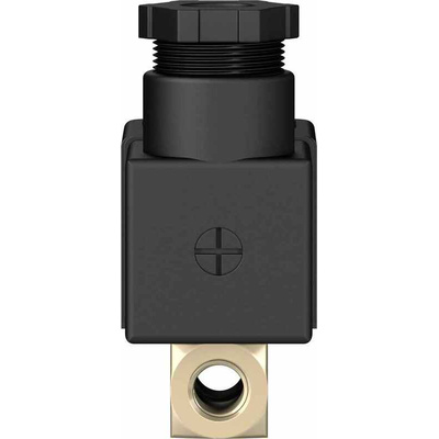 Festo Solenoid Valve VZWD-L-M22C-M-G18-20-V-1P4-15, 2 port(s) , NC, 24 V dc, 1/8in