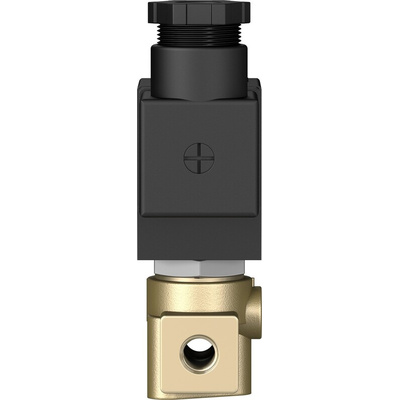 Festo Solenoid Valve VZWD-L-M22C-M-G14-40-V-1P4-8 , 2 port(s) , NC, 24 V dc, 1/4in