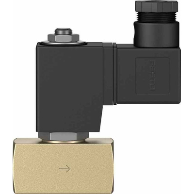 Festo Solenoid Valve VZWD-L-M22C-M-G14-60-V-1P4-4 , 2 port(s) , NC, 24 V dc, 1/4in