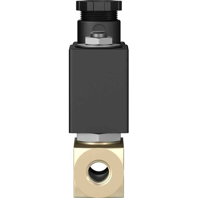 Festo Solenoid Valve VZWD-L-M22C-M-G14-60-V-1P4-4 , 2 port(s) , NC, 24 V dc, 1/4in