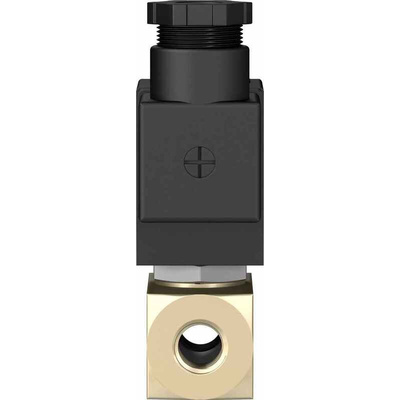 Festo Solenoid Valve VZWD-L-M22C-M-G14-60-V-1P4-4 , 2 port(s) , NC, 24 V dc, 1/4in